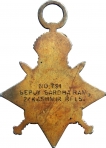 Copper Star Medal of 1914-1915.