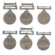 Set of 6 Medals of Republic India.