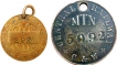 Tokens of Central Railway & Railway Mail Service India.