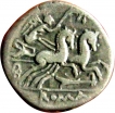 Silver Drachm Coin of Roman Empire.