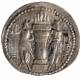 Silver Drachm Coin of Indo Greek.