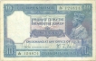 Ten Rupees Bank Note of King George V Signed by J.B. Taylor of 1926.