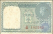 One Rupee Bank Note of King George VI Signed by C.E Jones of 1947.