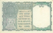 One Rupees Note of King George VI of 1947 signed by C.E. Jones of Burma Issue.