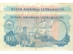 Hundred Escudos Bank Note of Banco Nacional Ultramarino of Indo Portuguese.