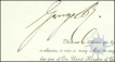 Royalty Autograph of King George IV.