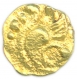 Gold Gajapati One Fourth Fanam of Western Ganga Dynasty.