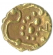 Gold Fanam of Hoysalas Kingdom.