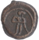 Copper Coin of Ramayana Series of Nayakas of Madurai.