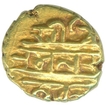 Gold Half Varaha Pagoda of Tirumalaraya of Vijayanagara Empire.