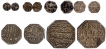 Set of Six Denominations Coins of Independent Kingdom.