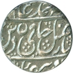 Silver Rupee of Najibabad Mint of Awadh.