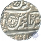 Silver Rupee of Shivaji Rao of Broad Flan of Indore.