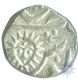 Silver Half Rupee of Shivaji Rao of Malharnagar Mint of Indore.  