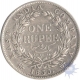 Silver One Rupee Coin of King William IIII of 1835.