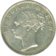 Silver One Rupee Coin of Victoria Queen of Madras Mint of 1840.