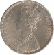 Silver One Rupee Coin of Victoria Queen of Bombay Mint of 1874.