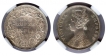 Silver One Rupee Coin of Victoria Empress of Bombay Mint of 1900.