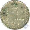 Silver One Rupee Coin of King Edward VII of Bombay Mint of 1903.