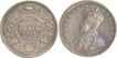 Silver One Rupee Coin of King George V of Bombay and Calcutta Mint of 1911.