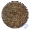 Silver One Rupee Coin of King George V of Bombay Mint of 1922.