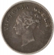 Silver Two Annas of Victoria Queen of 1841.