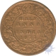 Copper Half Anna of Victoria Empress of Bomby Mint of 1877.