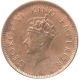 Copper One Quarter Anna of King George VI of 1940.