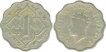 Cupro-Nickel One Anna of King George VI of Calctuta Bombay Mint of 1940.