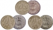 Half Rupee Coins of Republic India.