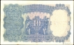 Ten Rupees Bank Note of King George V Signed by J.B. Taylor of 1933.