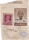 One Half Anna Stamp of Gandhi of 1948.