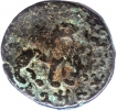 Copper Coin of Azes II of Indo Scythians.