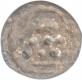 Chutu uninscribed lead coin of Satavahana fedutory.