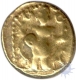 Gold Pagoda coin of Srirangaraya II of Vijayanagara Empire.