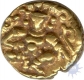 Gold Pagoda Coin of Krishnadeva Raya of Vijayanagara Empire.