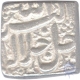 Square Silver Rupee of Ahmedabad Mint of Akbar Jalal Ud Din Muhammad.