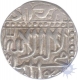 Silver Half Rupee of Ahmedabad Mint of Akbar Jalal Ud Din Muhammad.