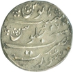 Silver Rupee of  Surat Mint of Aurangzeb Alamgir of Muhayyi ud din.