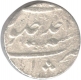 Silver Rupee of Murshidabad Mint of Shah Alam Bahadur.