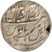 Silver One Rupee Coin of Sahib Qiran Sani of Shahjahanbad.