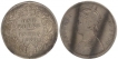 Silver One Rupee of Victoria Empress of Bombay and Calcutta Mint of 1881.