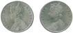 Silver One Rupee Coin of  Victoria Empress of 1892.