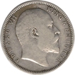 Silver One Rupee of King Edward VII of Calcutta of 1930.