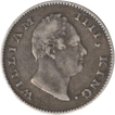 Silver Half Rupee of King William IIII of 1835.