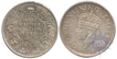 Silver Half Rupee of King George VI of Calcutta & Bombay Mint of 1939.