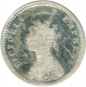 Silver Two Annas of Victoria Empress of Calcutta Mint of 1879.