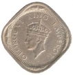 Two Annas Coin of King George VI of Bombay Mint of 1939.