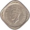 Silver Two Annas of King George VI of Bombay Mint of 1939.