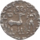 Silver Drachma Coin of Amoghabhuti  of Kunindas Dynasty.